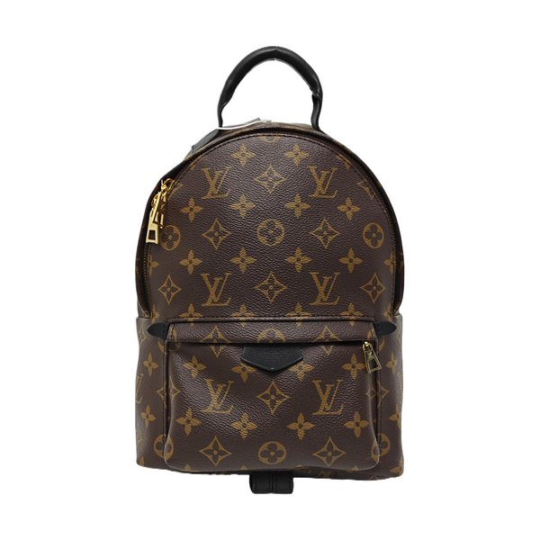 PALM SPRINGS PM Monogram Coated Canvas Brown
