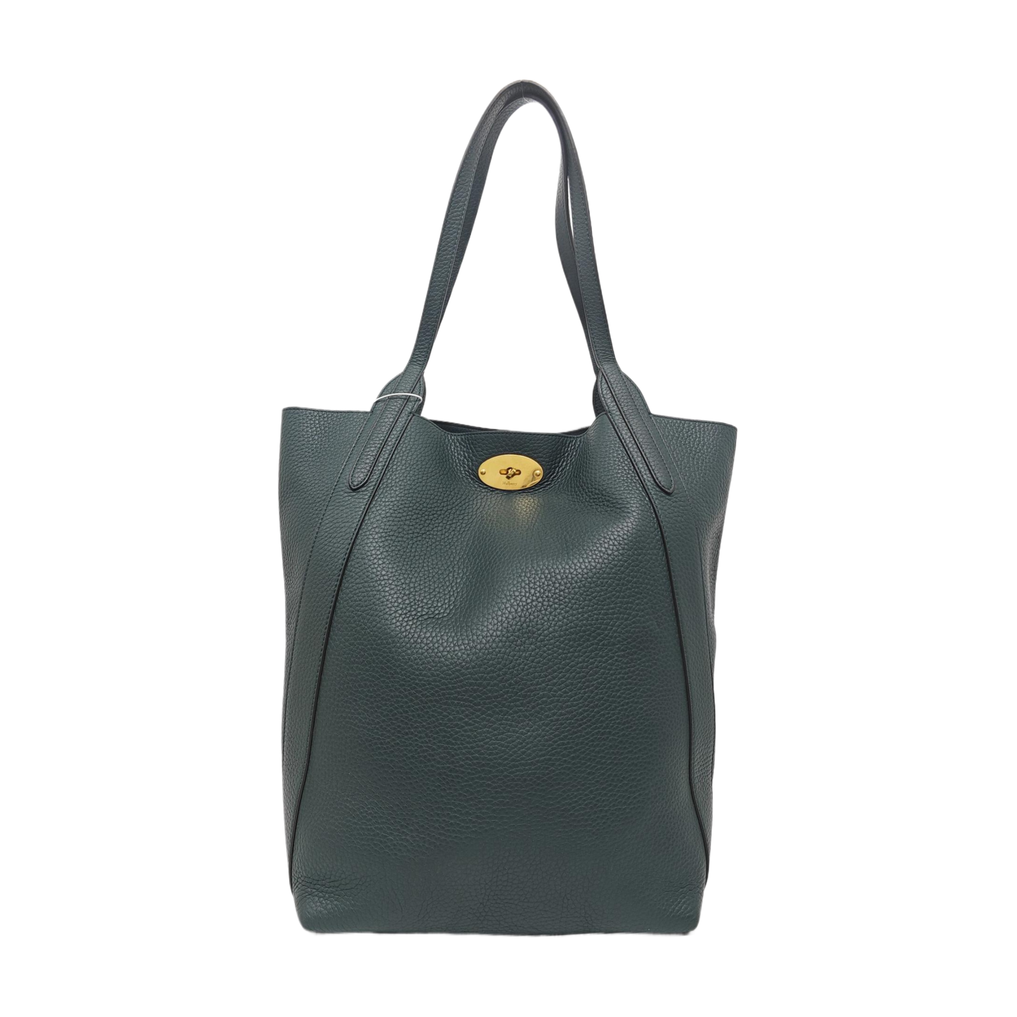 Calfskin Tote Bag Green