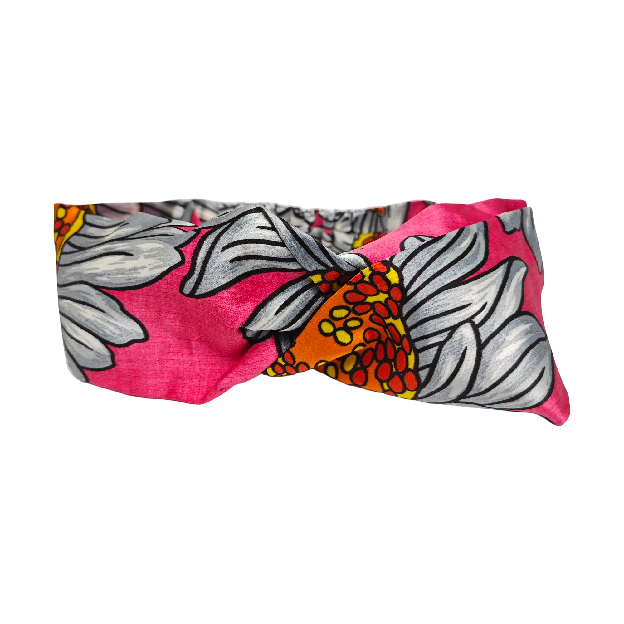 Mulberry Silk Headband Red