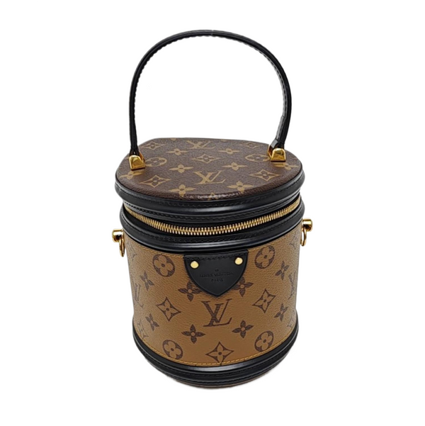 CANNES PM Monogram Coated Canvas Brown