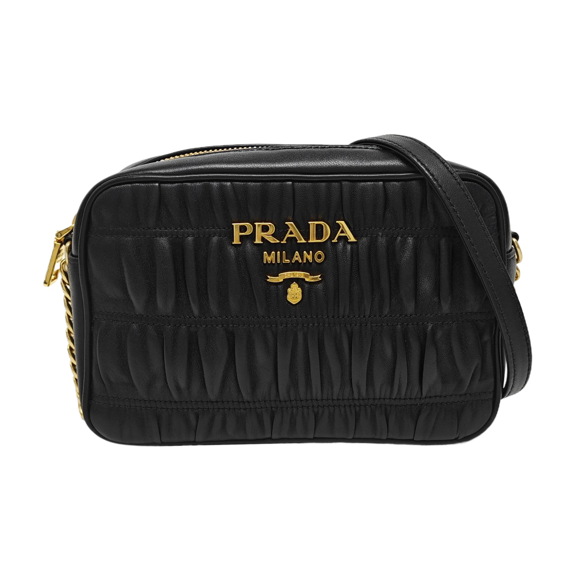 Gaufre Quilted Lambskin Black
