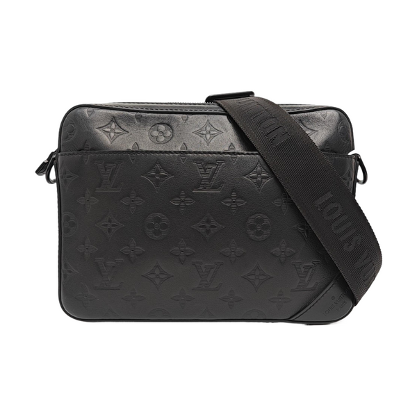 DUO Monogram Calfskin Black