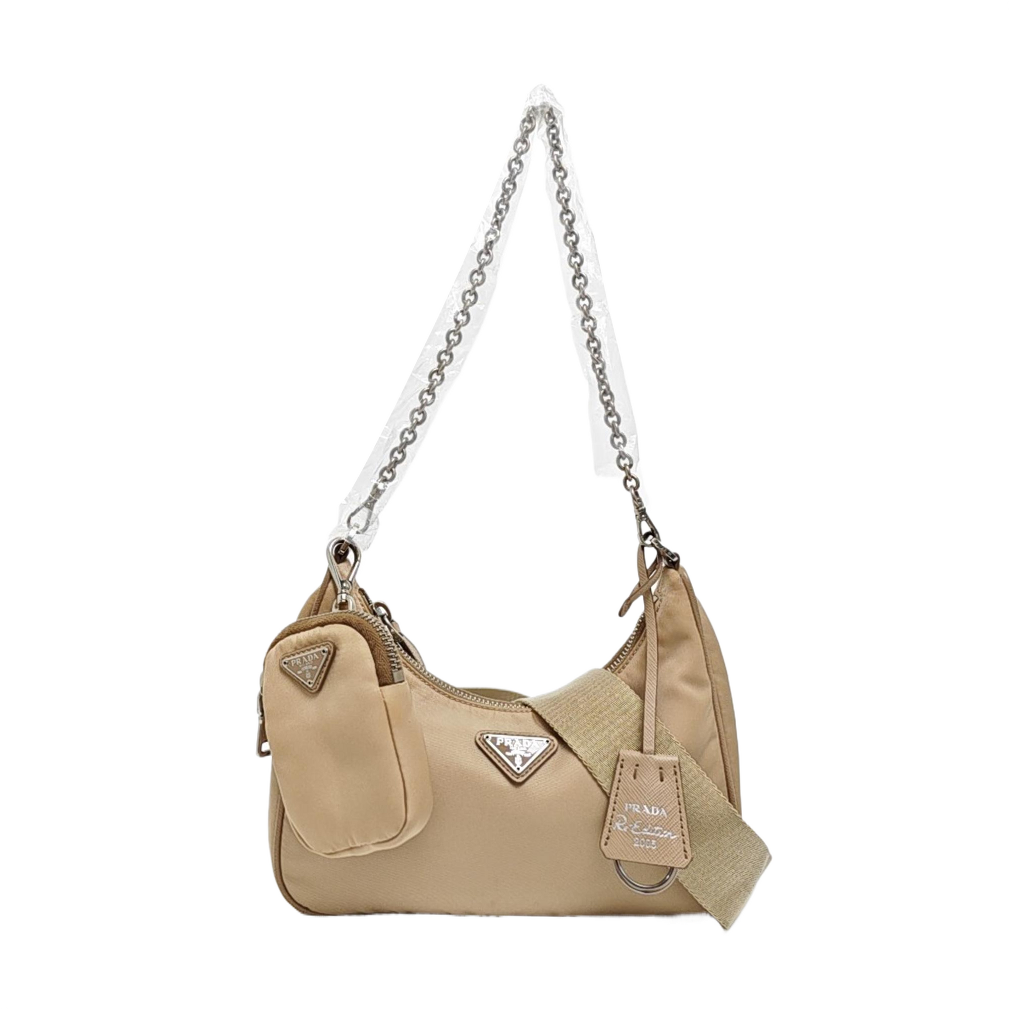 Re-Edition2005 Nylon Beige
