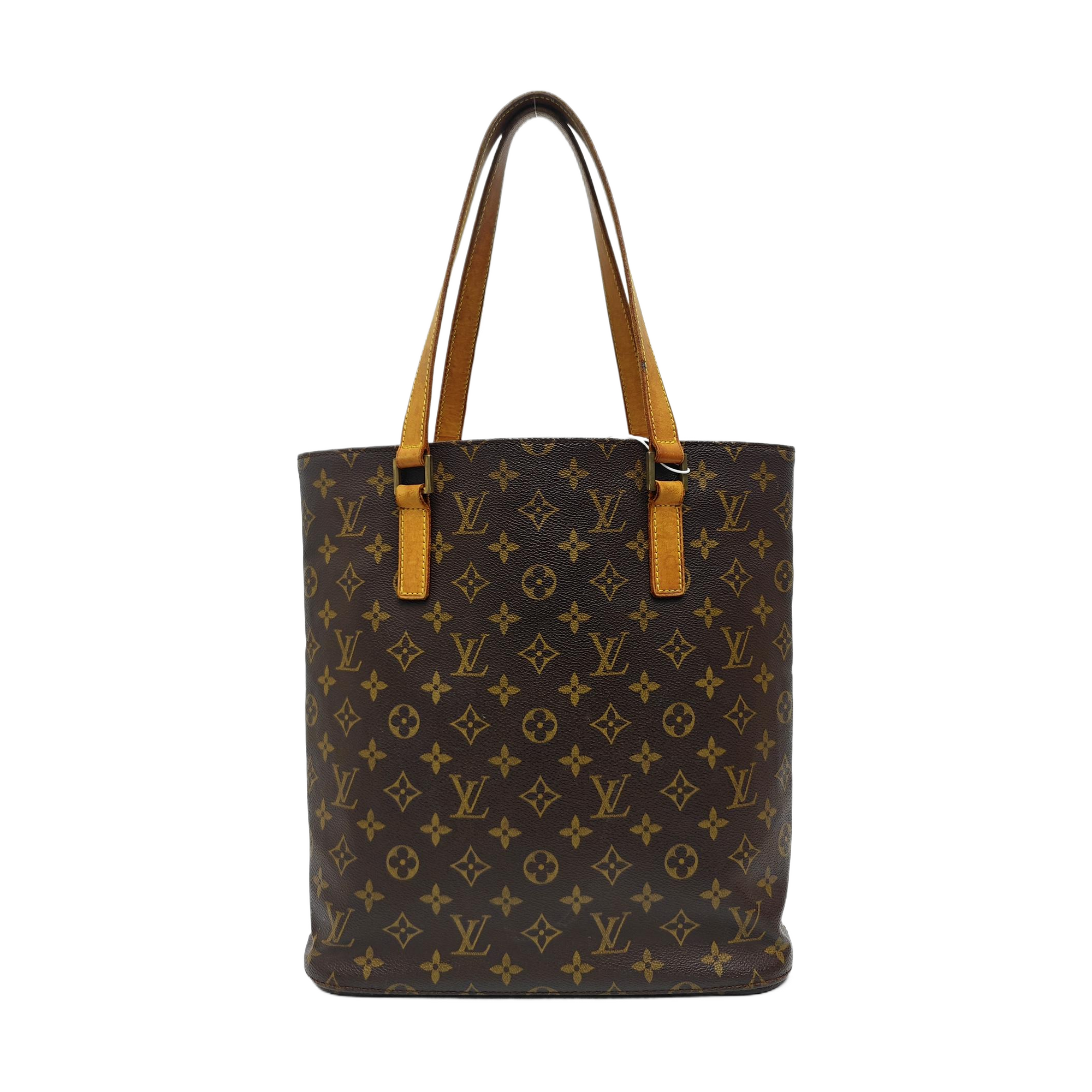 VINTAGE VAVIN GM Monogram Coated Canvas Brown