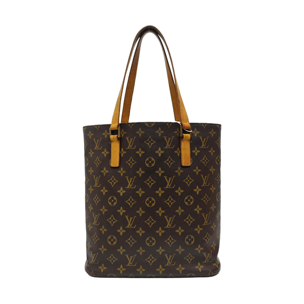 VINTAGE VAVIN GM Monogram Coated Canvas Brown