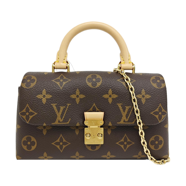 MADELEINE Monogram Coated Canvas Brown