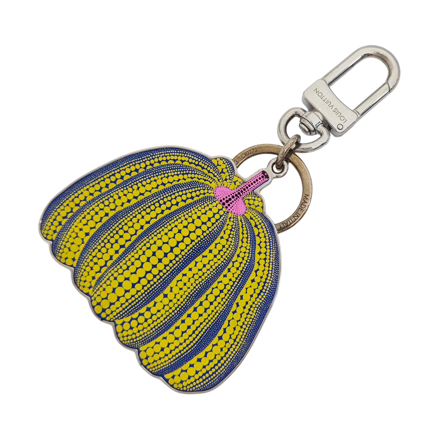 Leather Bag Charm Multicolor