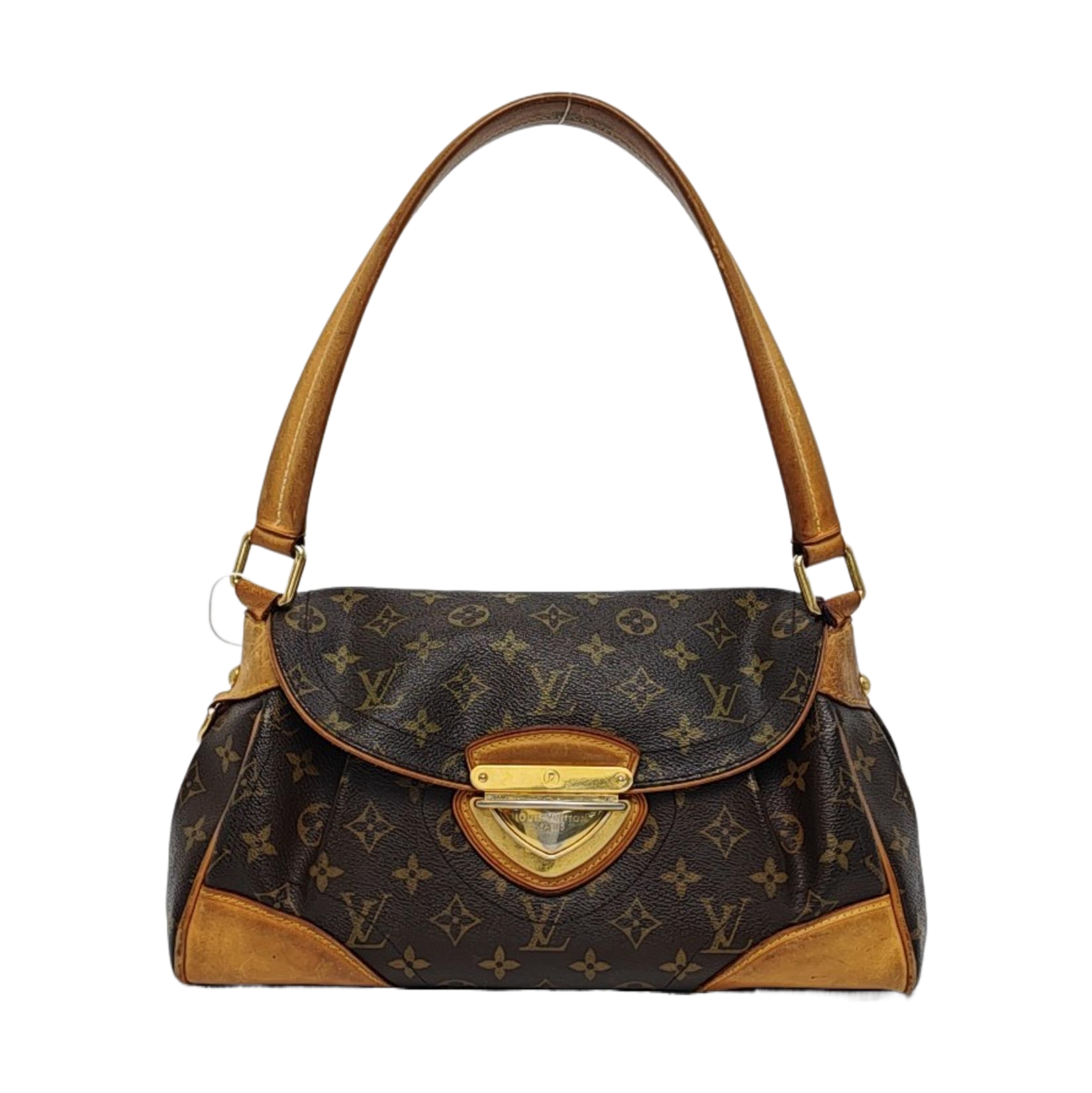 BEVERLY Monogram Coated Canvas Brown