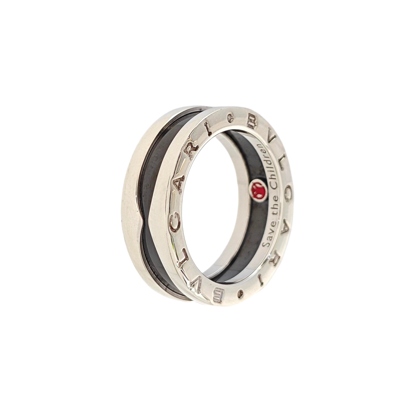 B.ZERO1 925 Sterling Silver Ring EU 52