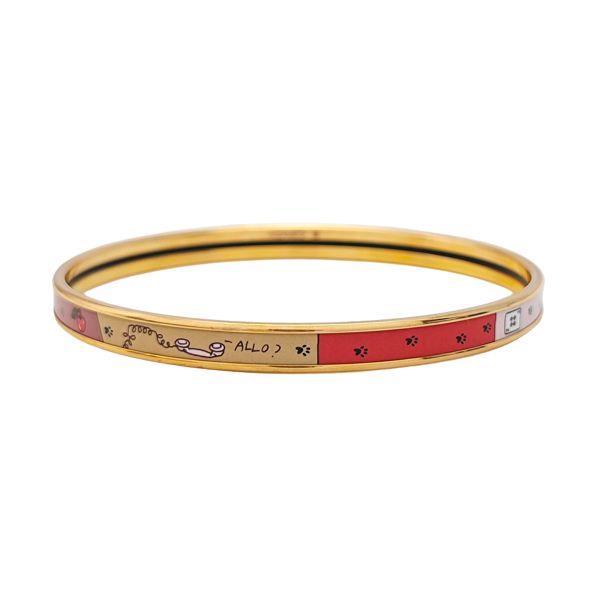 Metal Gold Bangle