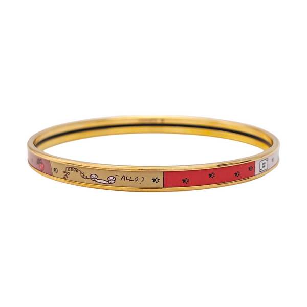 Metal Gold Bangle