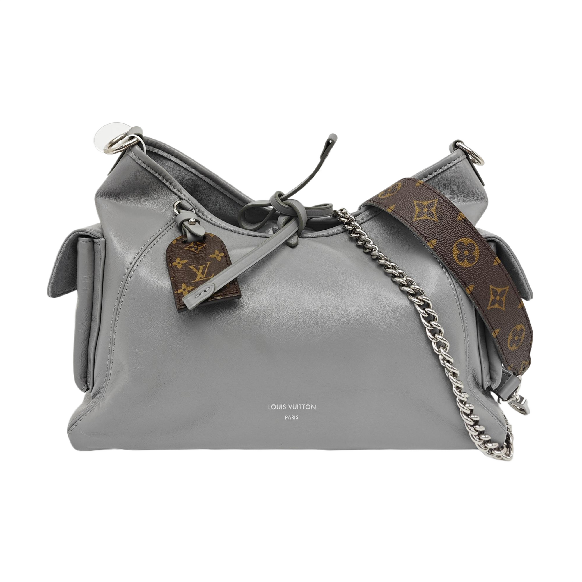 CARRYALL Small Lambskin Gray