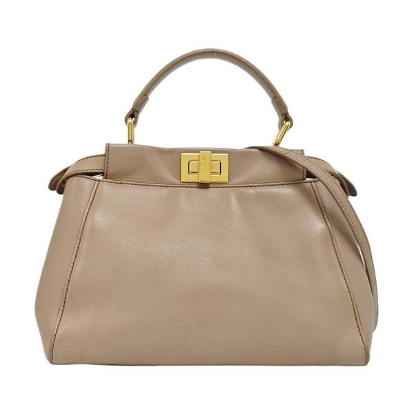 Peekaboo Mini Calfskin Gray