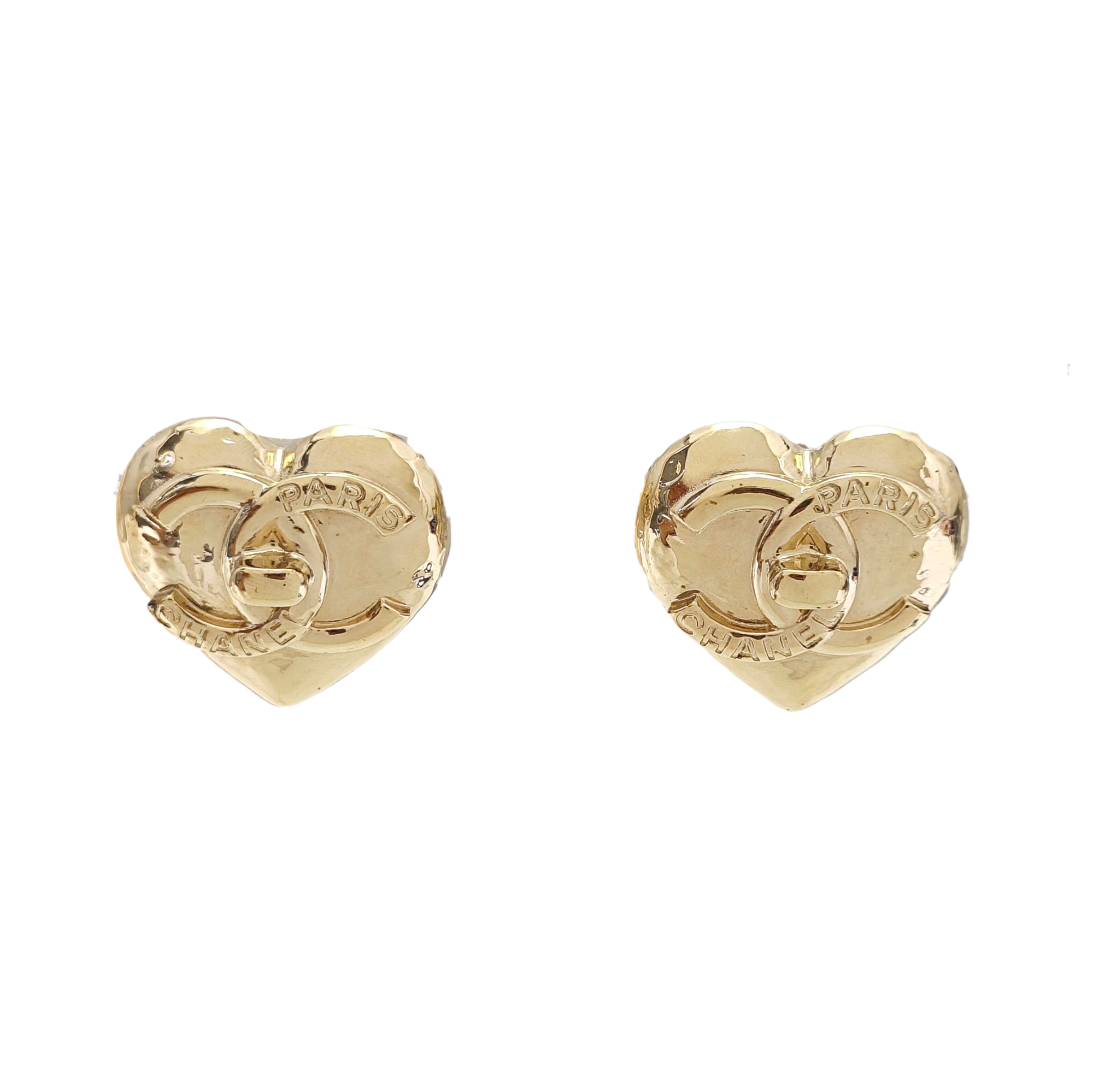 Metal Gold Stud Earrings