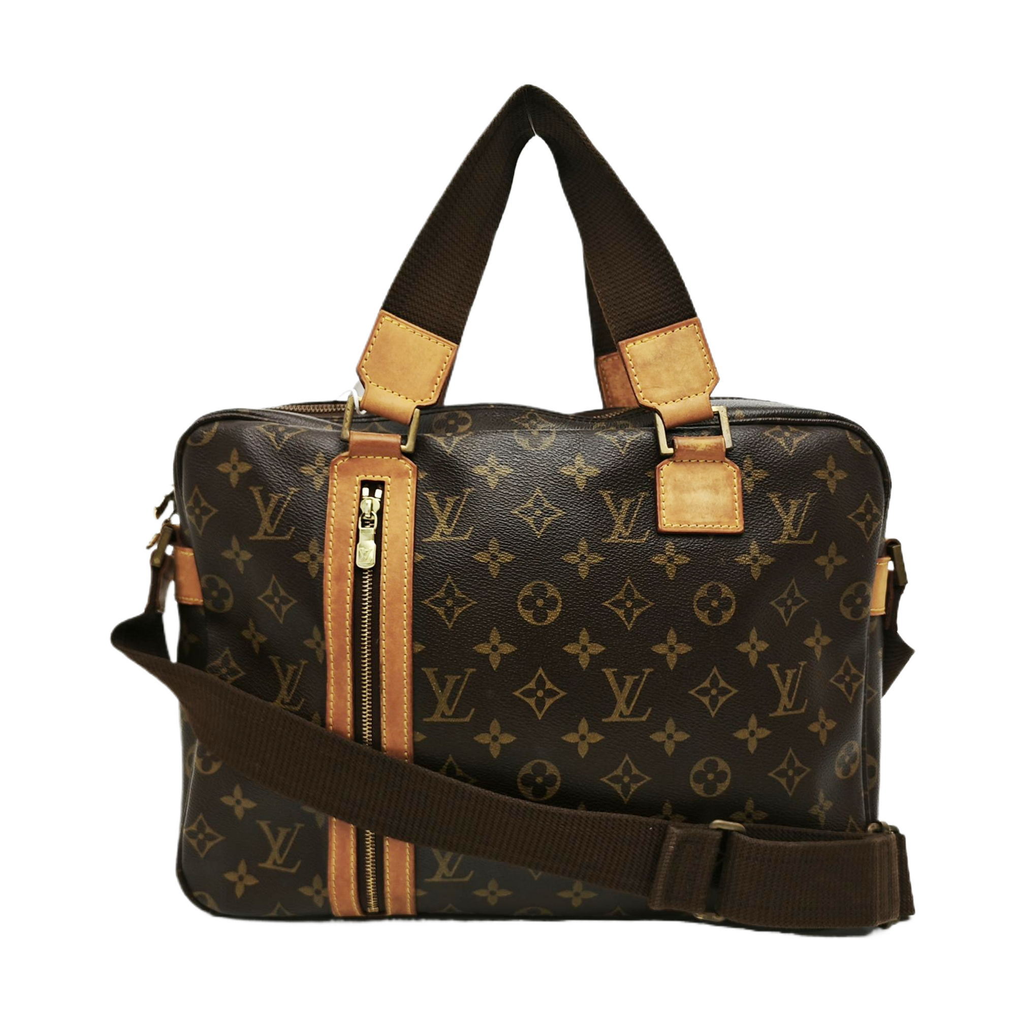 BOSPHORE Monogram Coated Canvas Brown