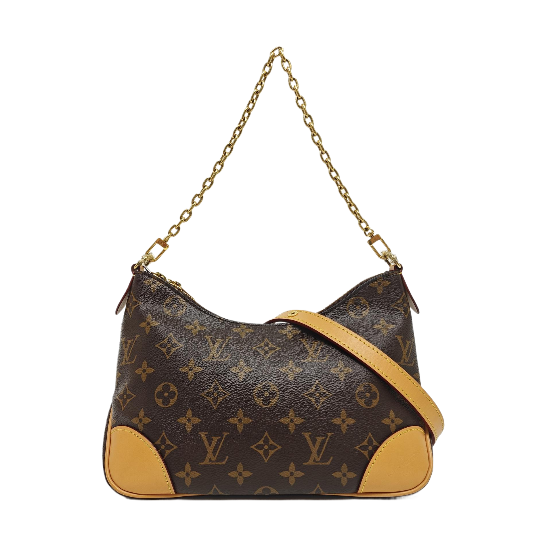 BOULOGNE Monogram Coated Canvas Brown