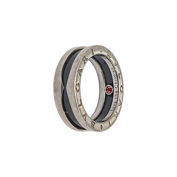 B.ZERO1 925 Sterling Silver Ring EU 54