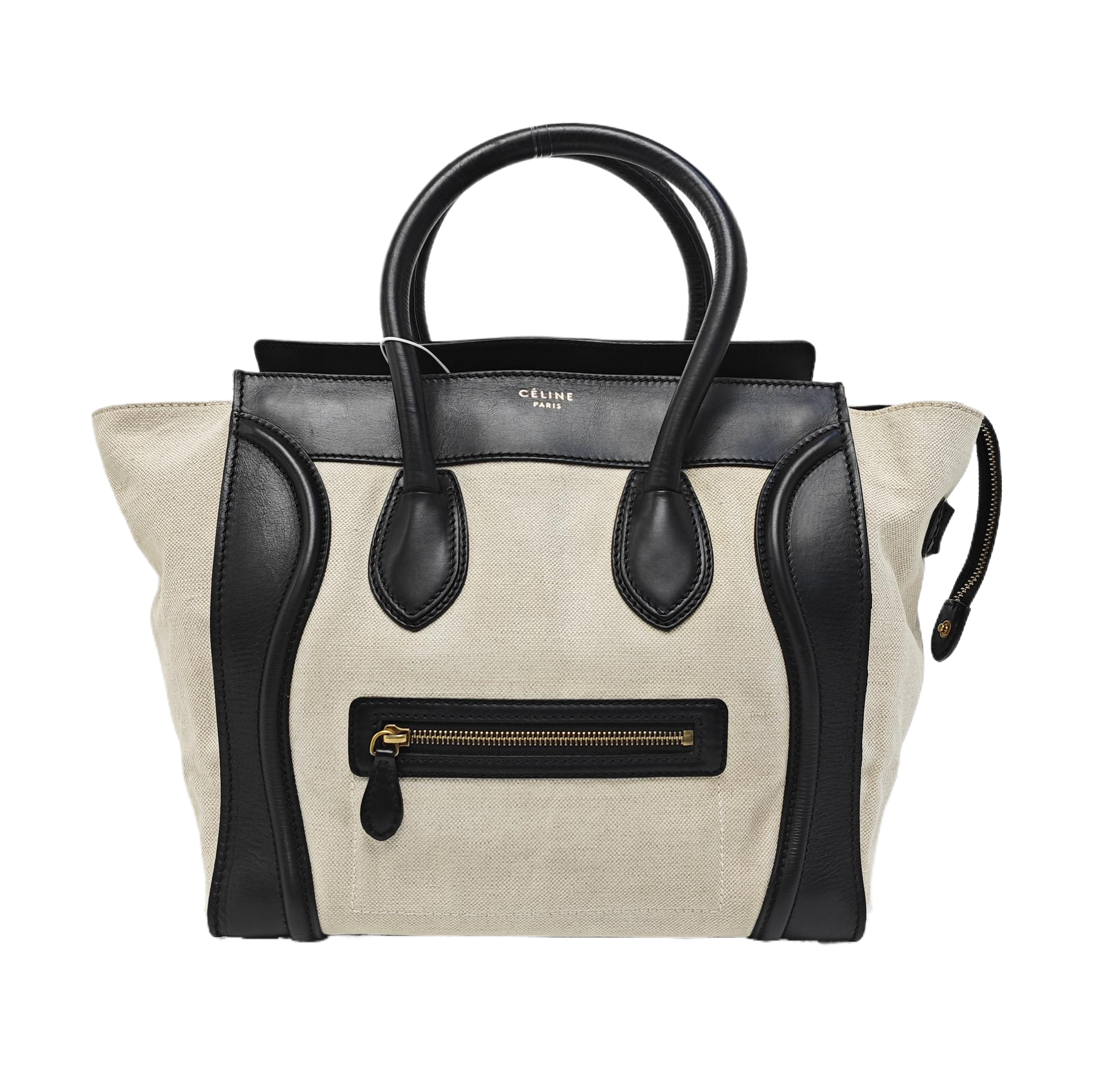 LUGGAGE Mini Canvas White