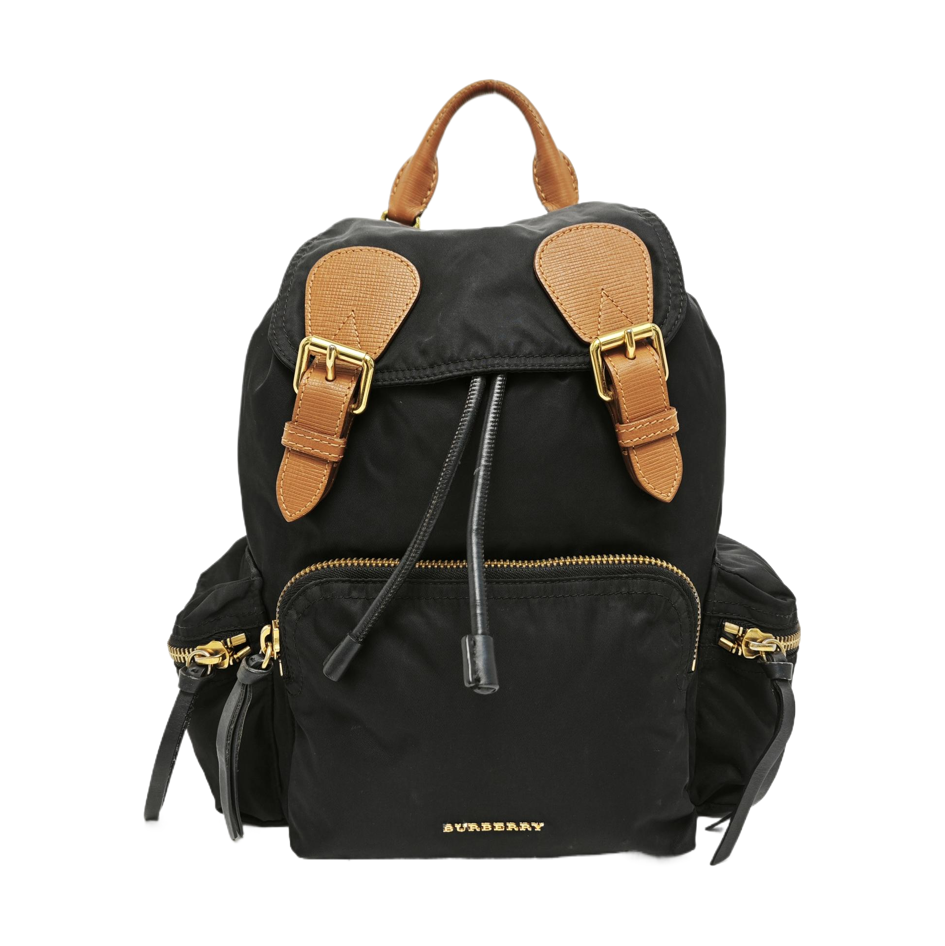 The Rucksack Medium Nylon Black