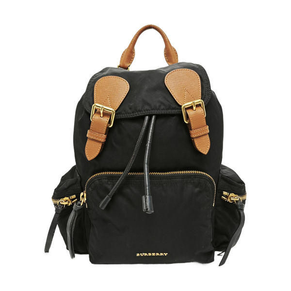 The Rucksack Medium Nylon Black