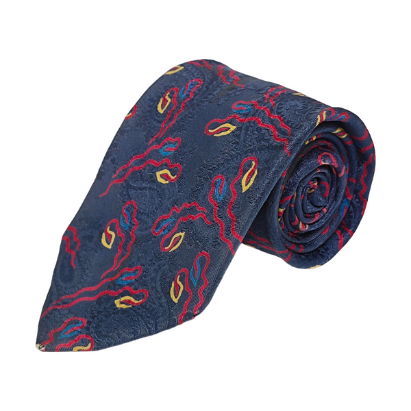 Mulberry Silk Tie Blue