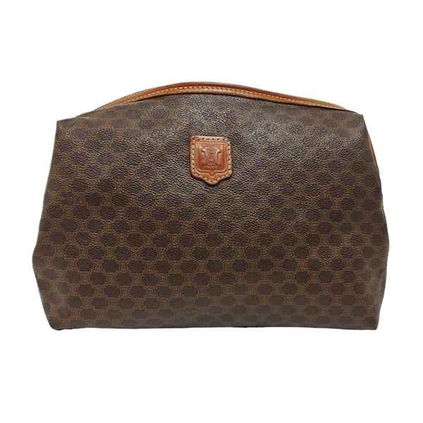 MACADAM COSMETIC BAGS Coated Canvas Brown