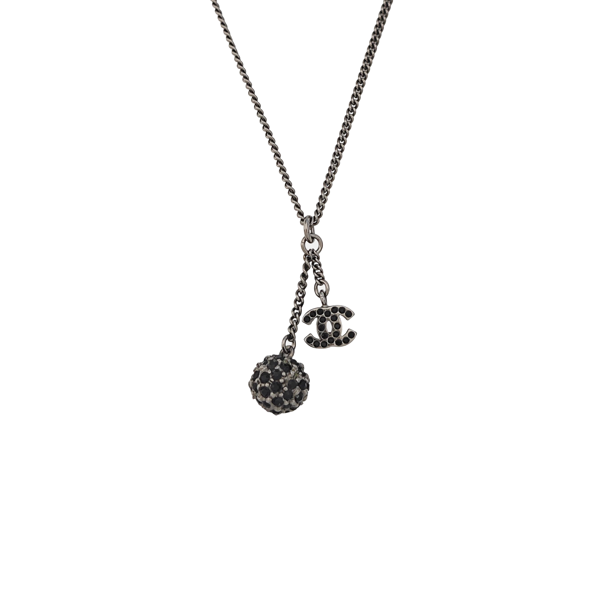 Metal Black Necklace