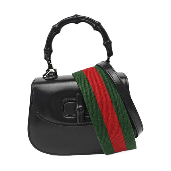 Bamboo 1947 Mini Calfskin Black