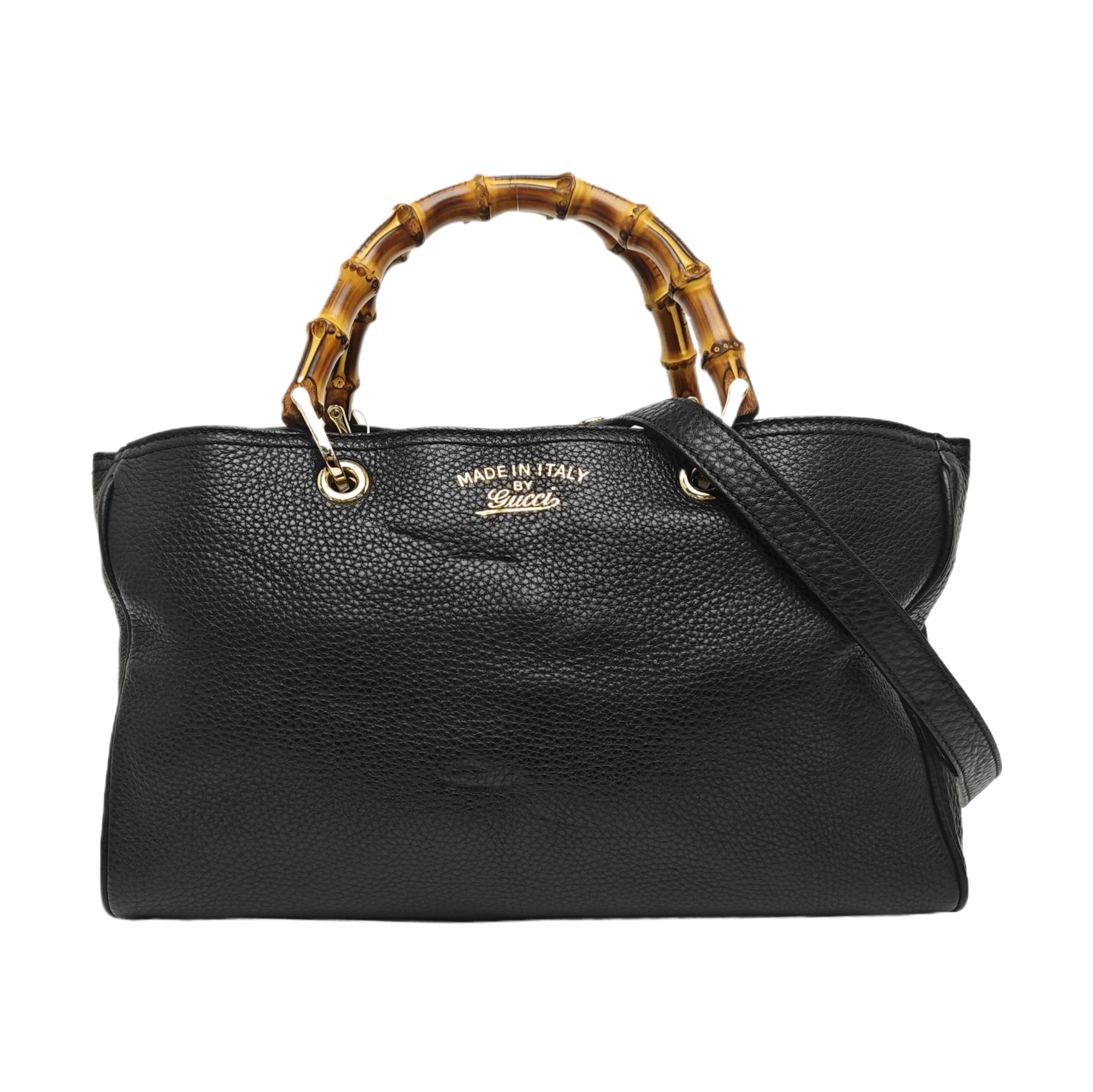 Bamboo 1947 Medium Calfskin Black