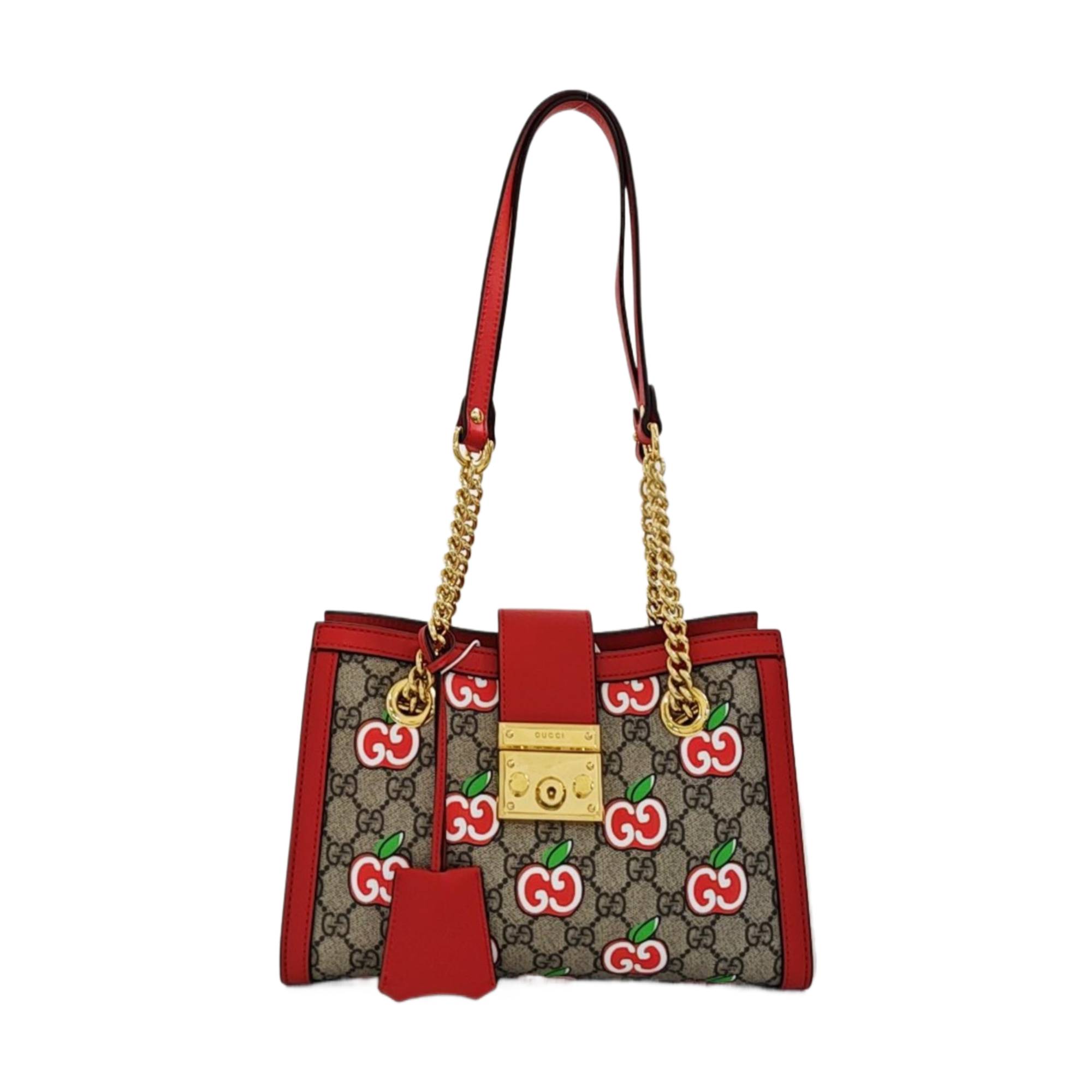 Padlock Small Monogram Coated Canvas Multicolor