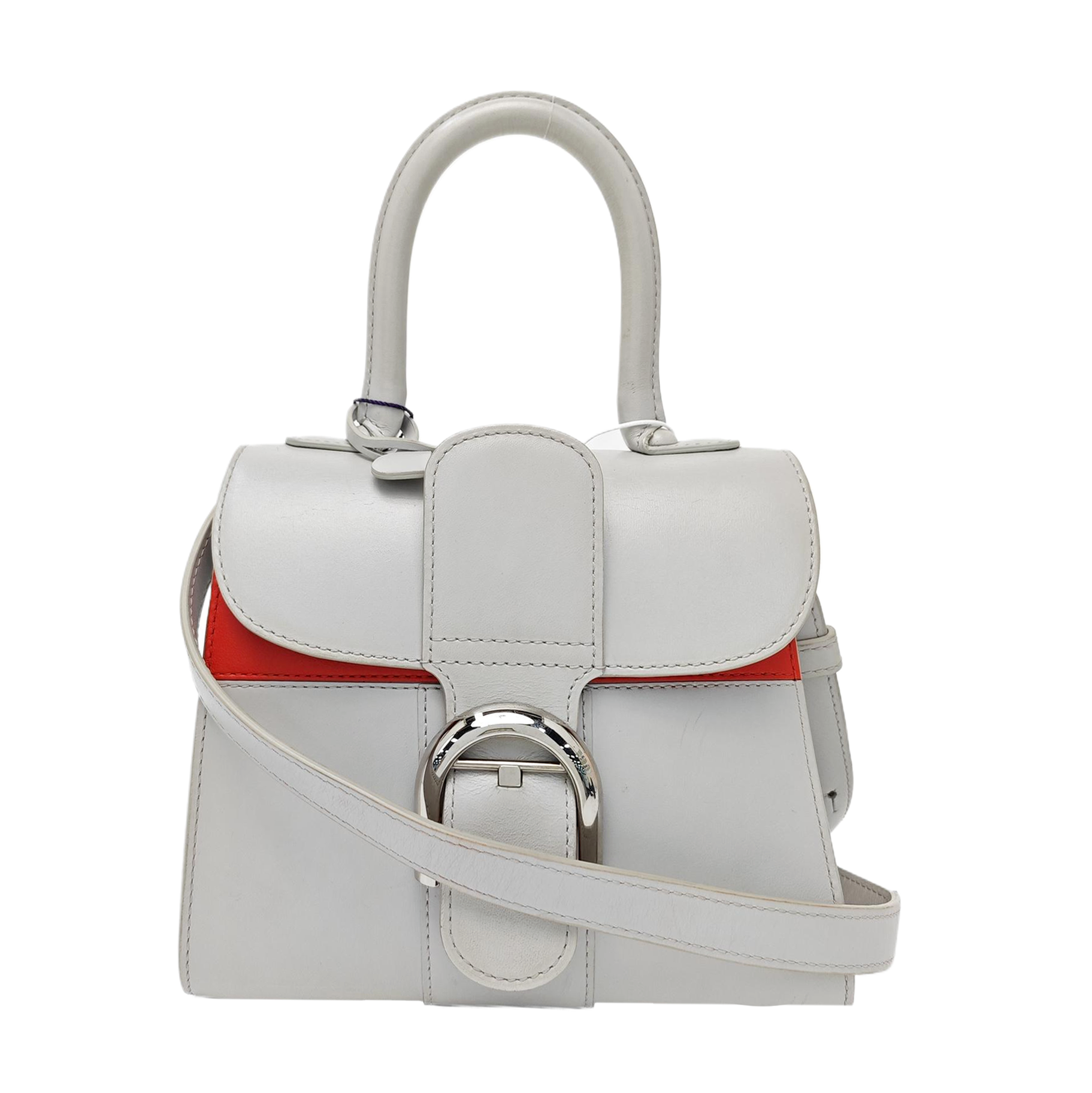 Brillant Mini Calfskin Gray