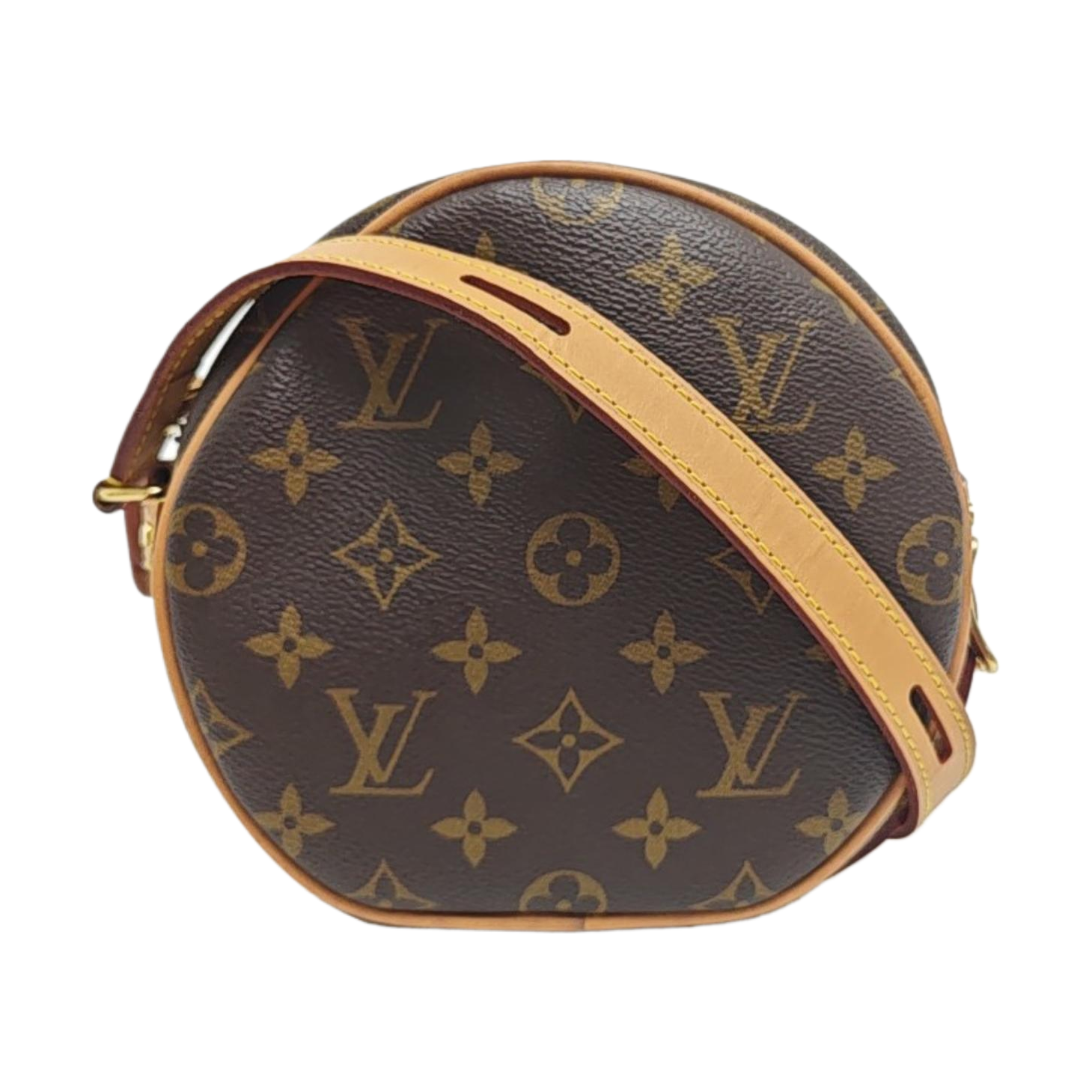 BOITE CHAPEAU PM Monogram Coated Canvas Brown