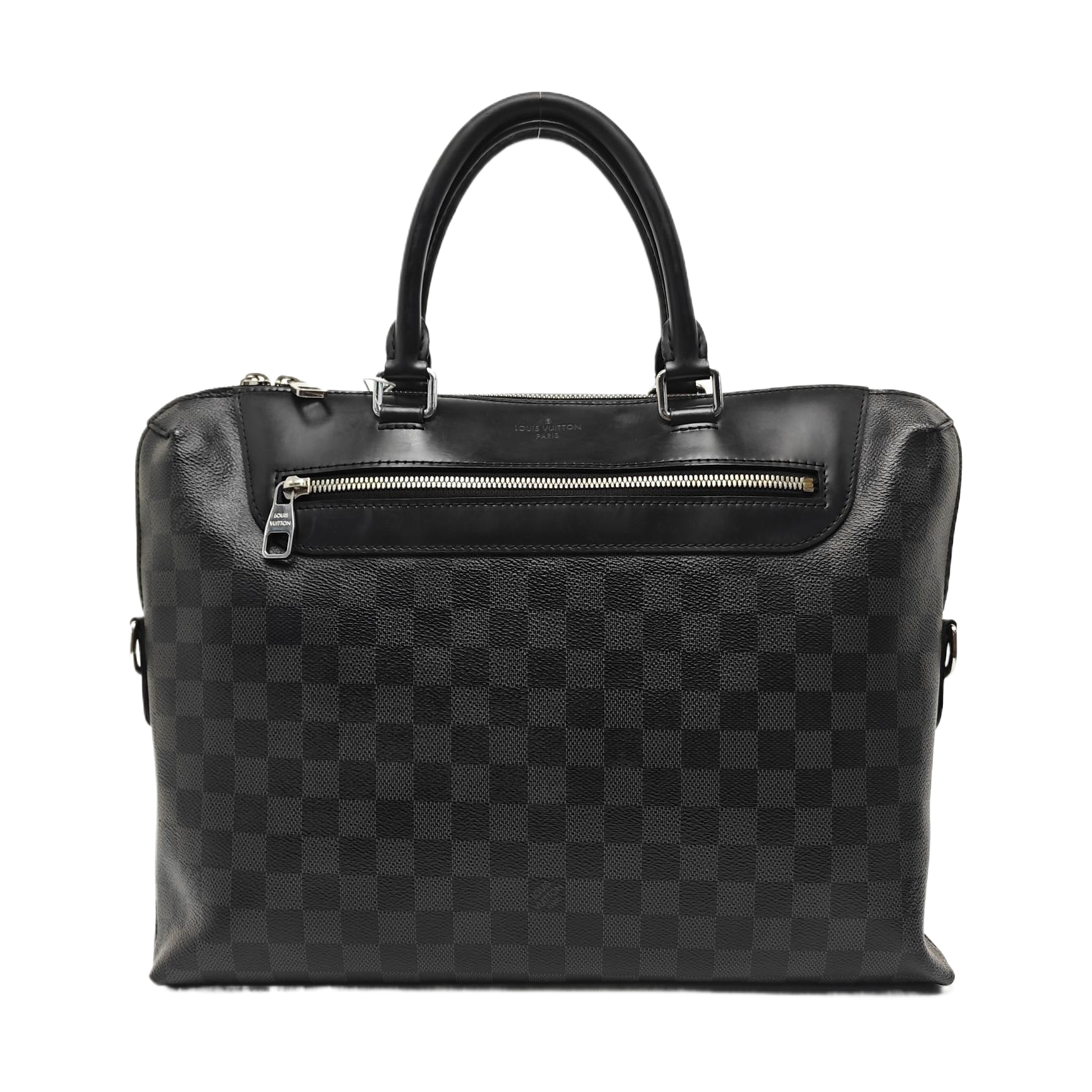 PORTE-DOCUMENTS Damier Graphite Coated Canvas Black