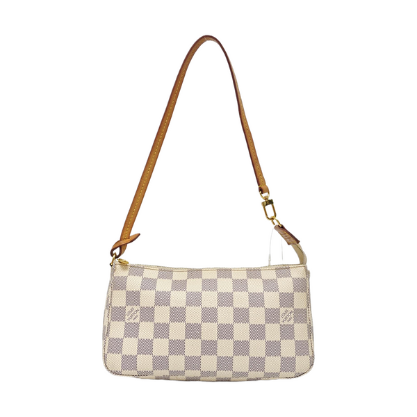 ACCESSOIRES GM Damier Azur Coated Canvas White