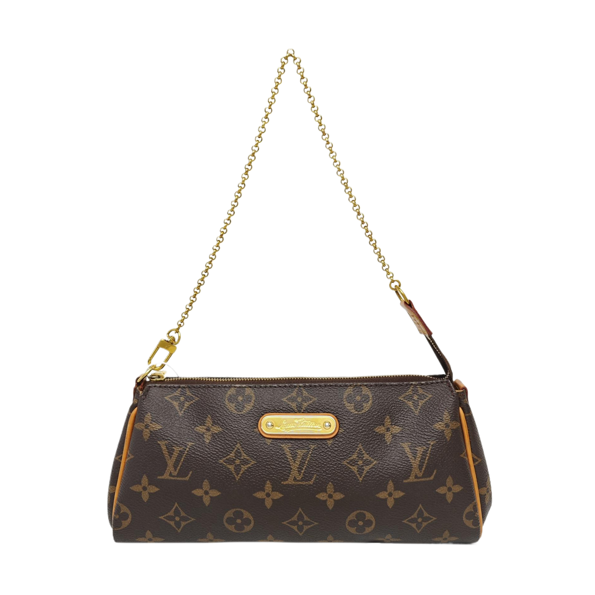 EVA Monogram Coated Canvas Brown