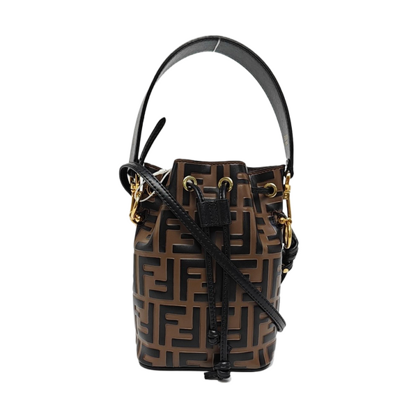 Mon Tresor Mini Monogram Calfskin Brown
