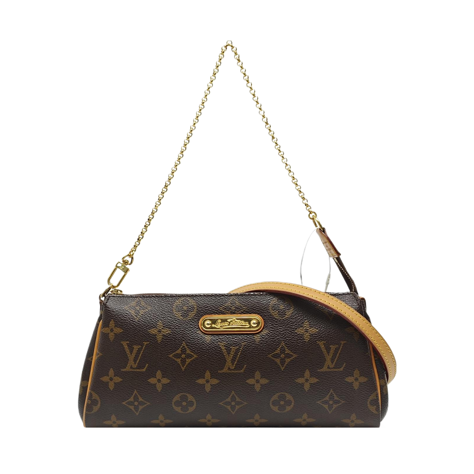 EVA Monogram Coated Canvas Brown