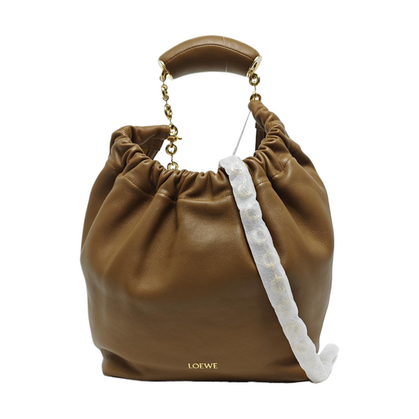 Squeeze Lambskin Brown