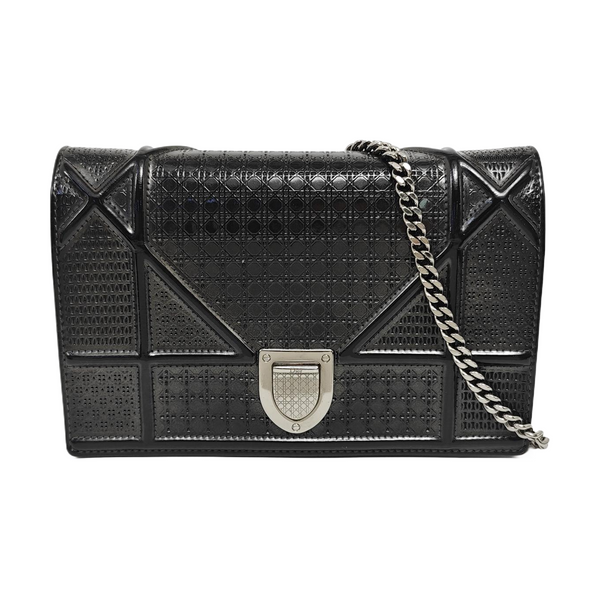 Diorama Cannage Calfskin Gray