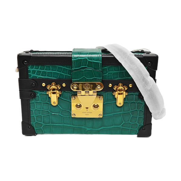PETITE MALLE Crocodile Green