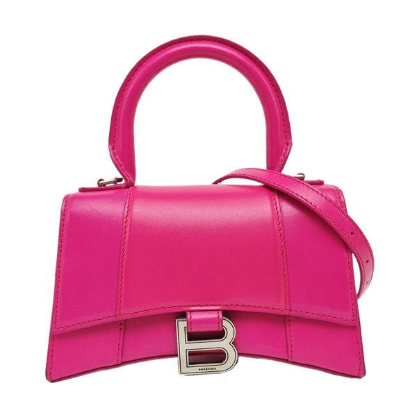 Hourglass XS Quilted Calfskin Red