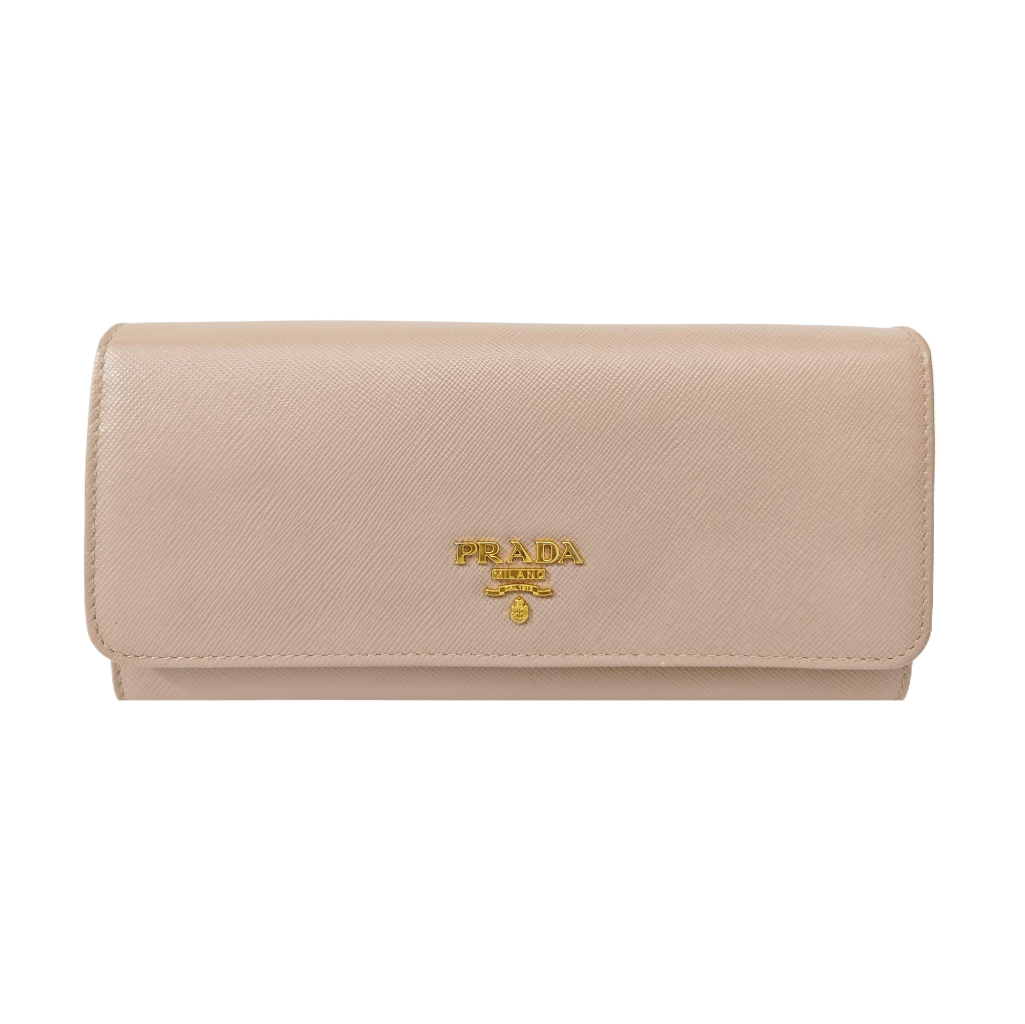 Saffiano Calfskin Wallet Pink
