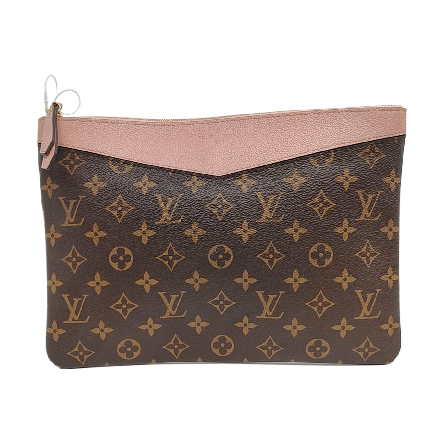 DAILY Monogram Coated Canvas Brown