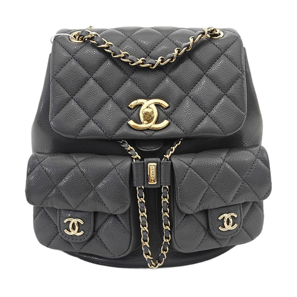 DUMA Quilted Calfskin Gray