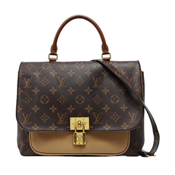 MARIGNAN Monogram Coated Canvas Brown