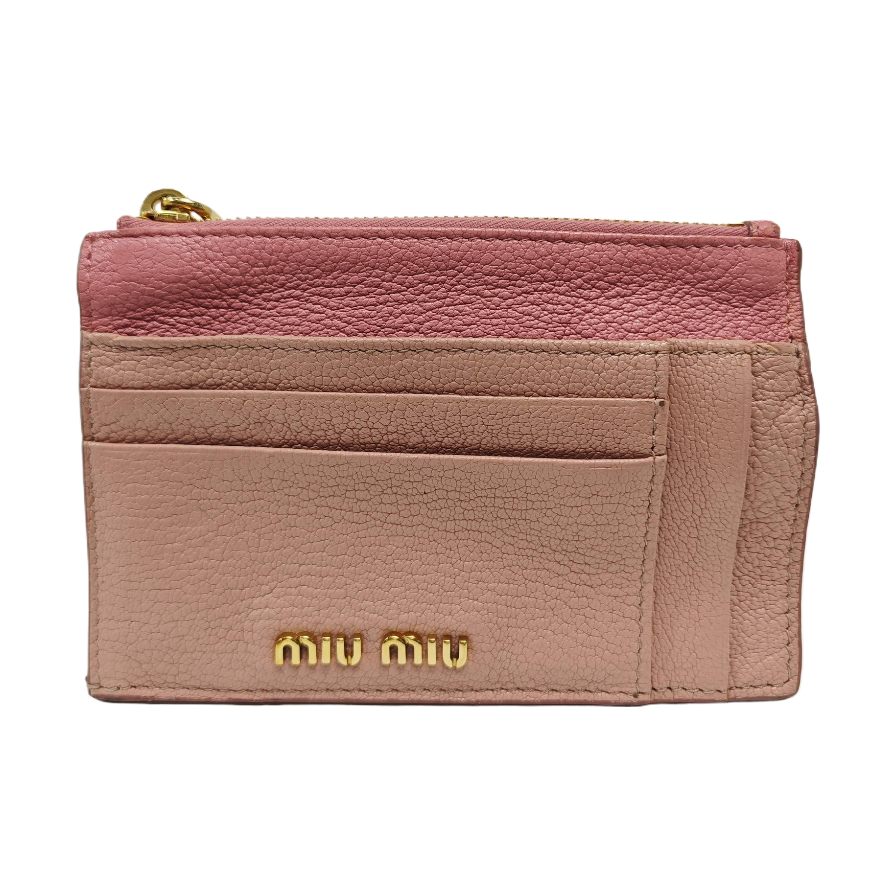Leather Coin Purse Pink