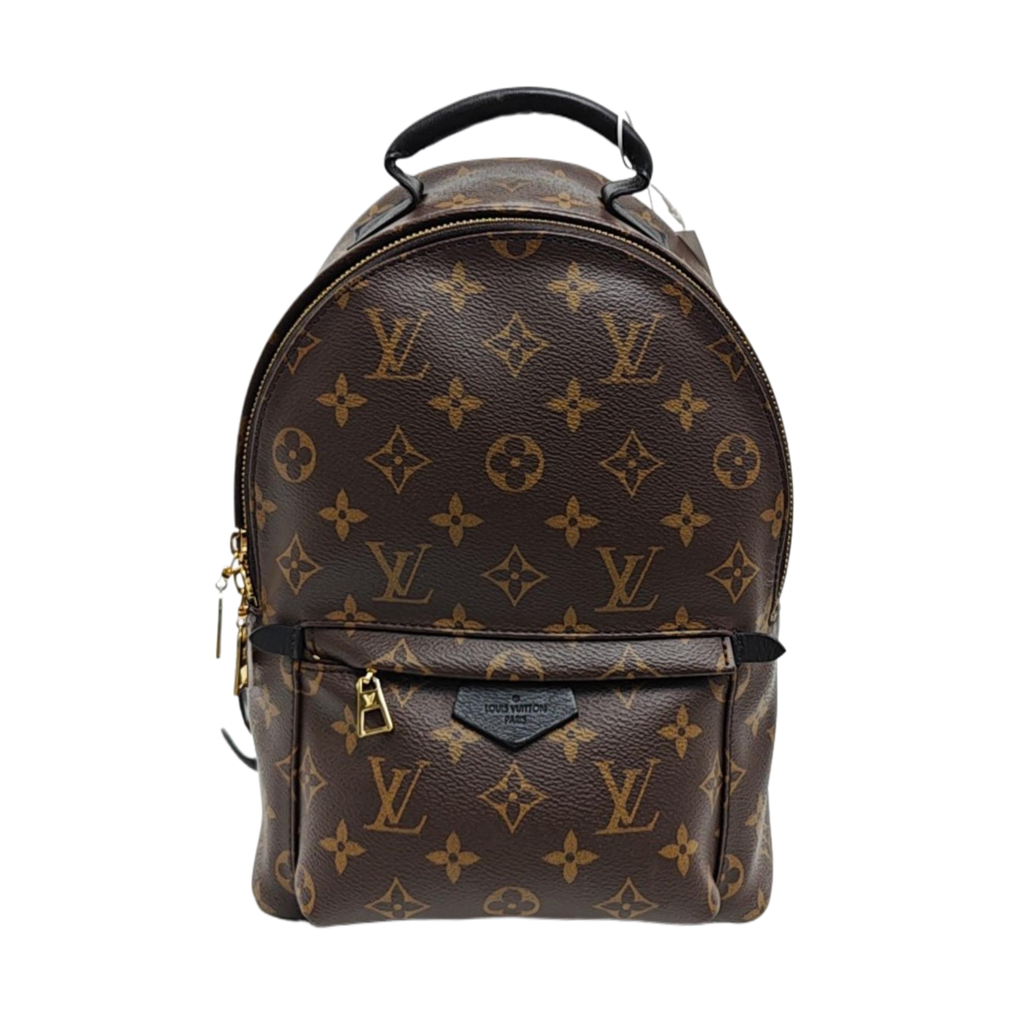 PALM SPRINGS PM Monogram Coated Canvas Brown