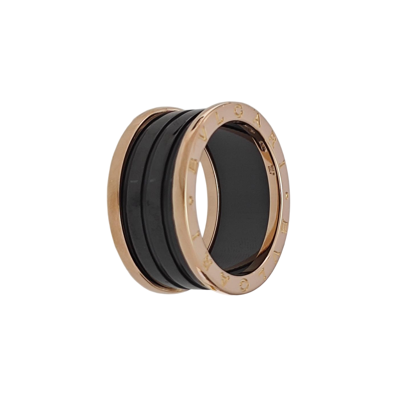 B.ZERO1 18k Rose Gold Ring EU 60
