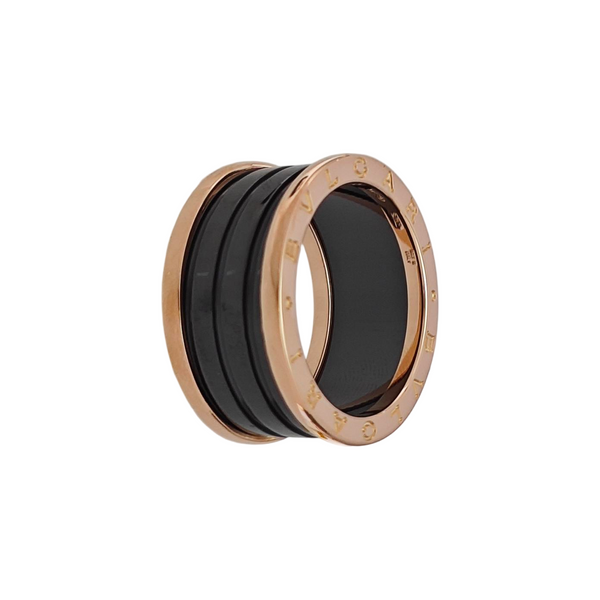 B.ZERO1 18k Rose Gold Ring EU 60