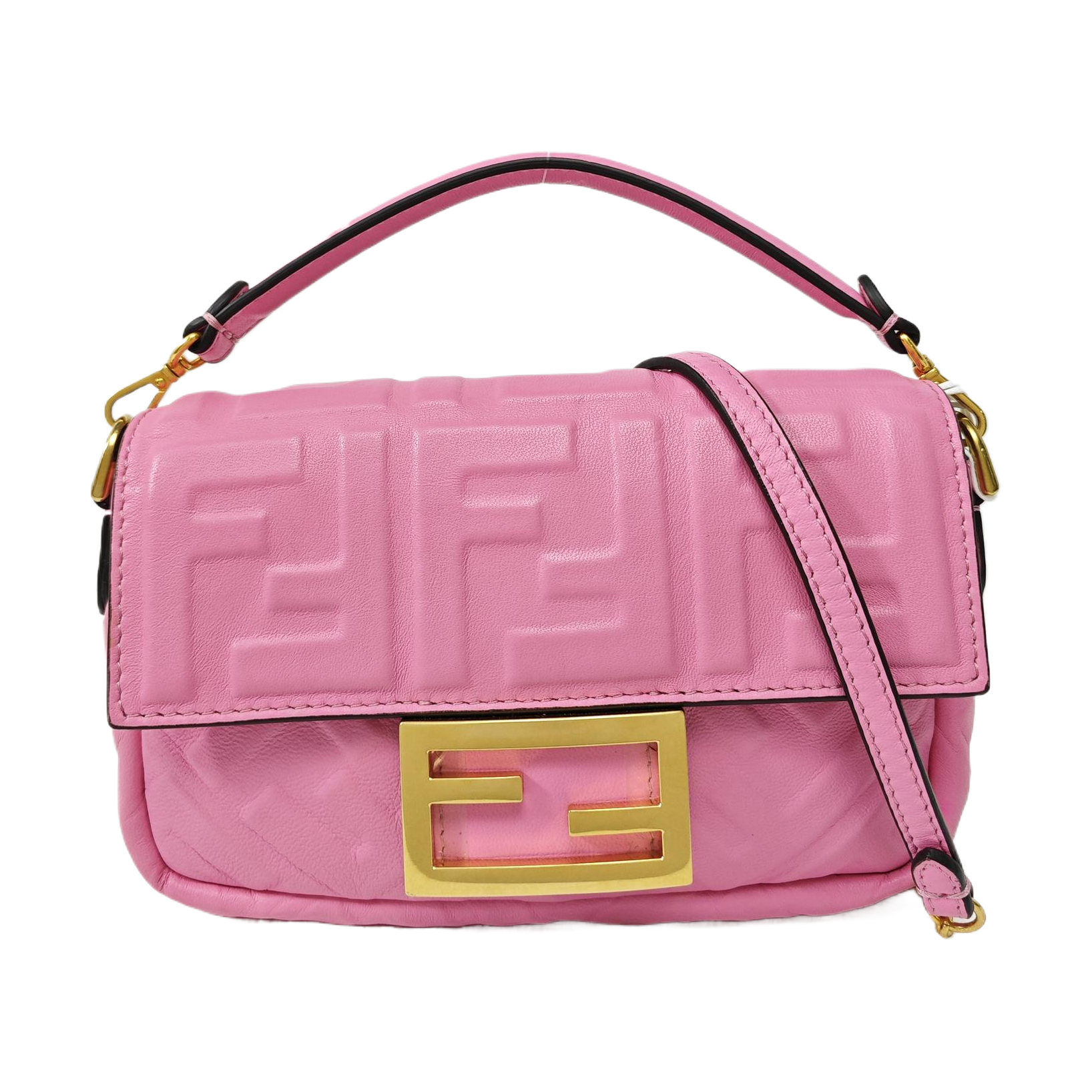 Baguette Mini Lambskin Red